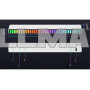 LED лампа RGB реагирующая на звук Light Bar 32 диода белая
